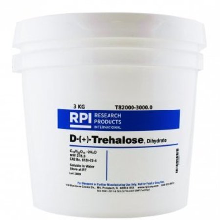 RPI D-(+)-Trehalose Dihydrate, 3 KG T82000-3000.0